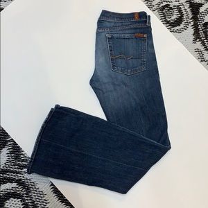 7 for all man kind flare jeans!